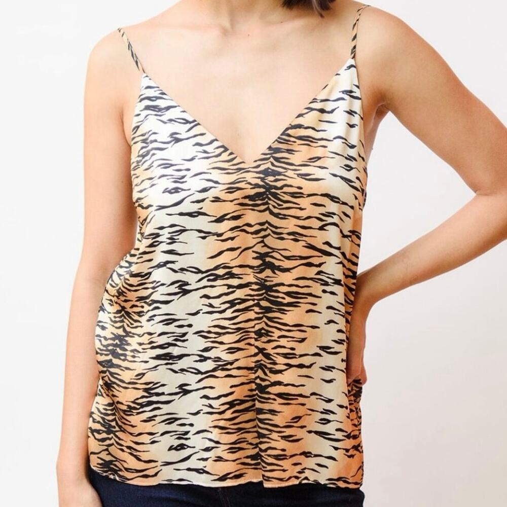 Cami NYC Olivia Camisole In Tiger Print